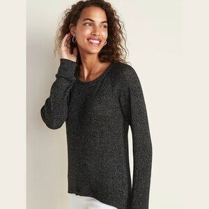 Old Navy Plush Ribbed Pullover Blackjack XL